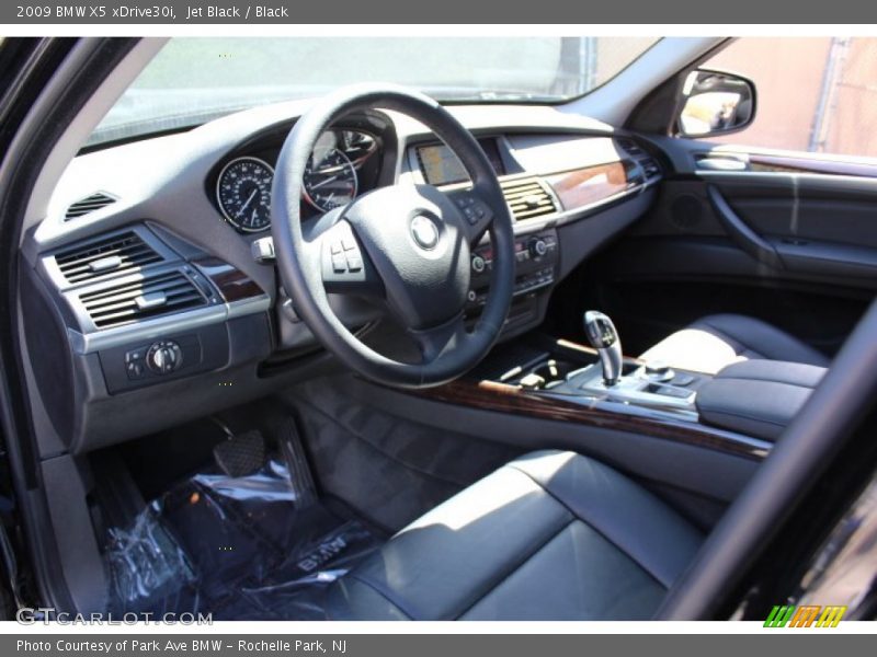 Jet Black / Black 2009 BMW X5 xDrive30i