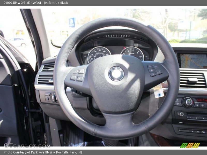 Jet Black / Black 2009 BMW X5 xDrive30i