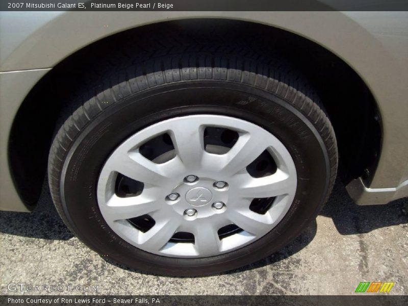 Platinum Beige Pearl / Beige 2007 Mitsubishi Galant ES