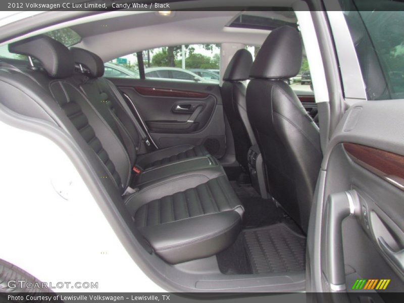 Candy White / Black 2012 Volkswagen CC Lux Limited