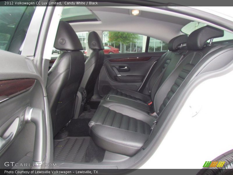 Candy White / Black 2012 Volkswagen CC Lux Limited