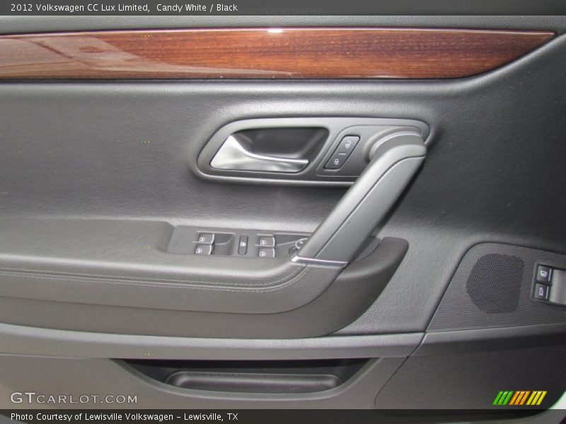 Candy White / Black 2012 Volkswagen CC Lux Limited
