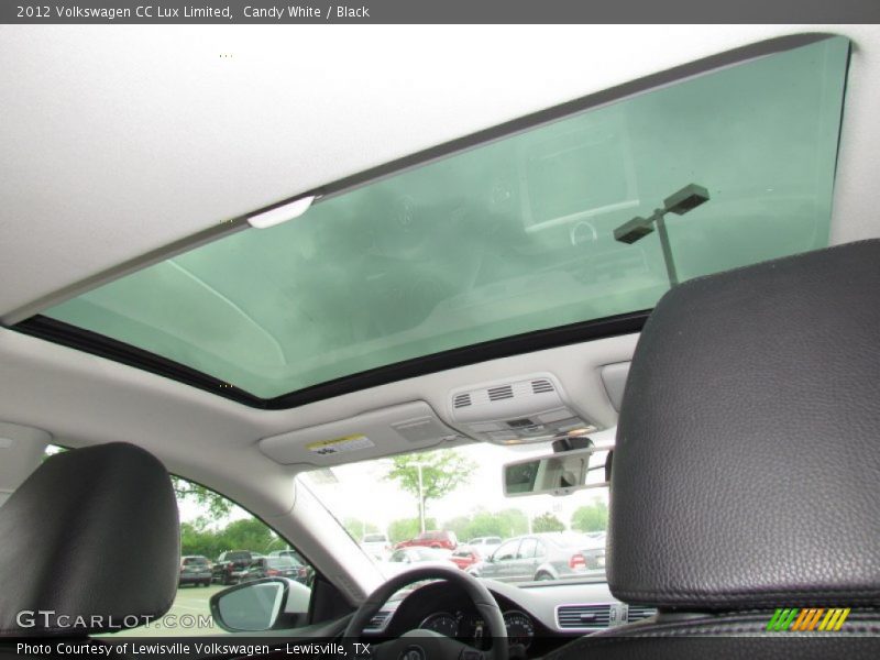 Candy White / Black 2012 Volkswagen CC Lux Limited