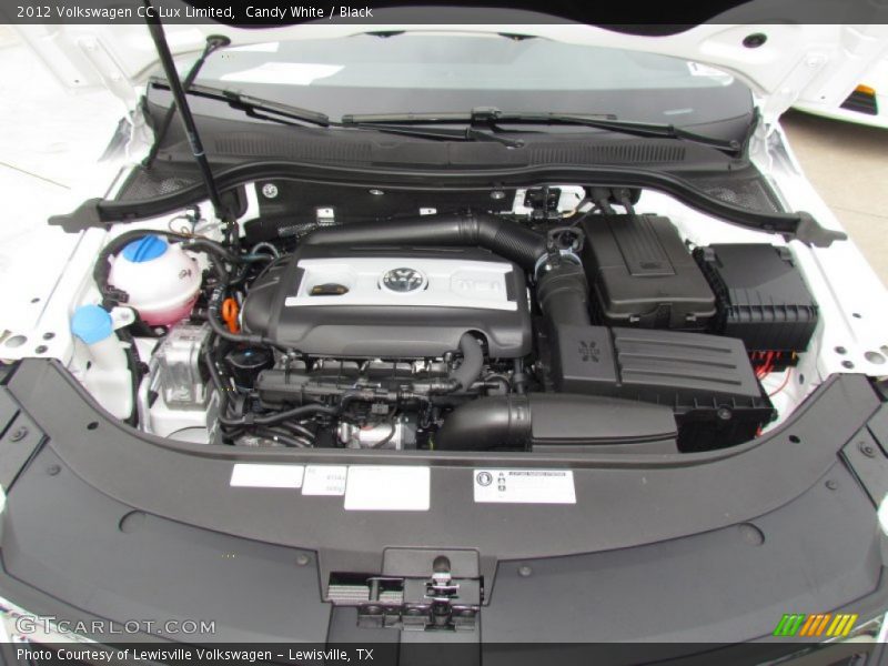 Candy White / Black 2012 Volkswagen CC Lux Limited