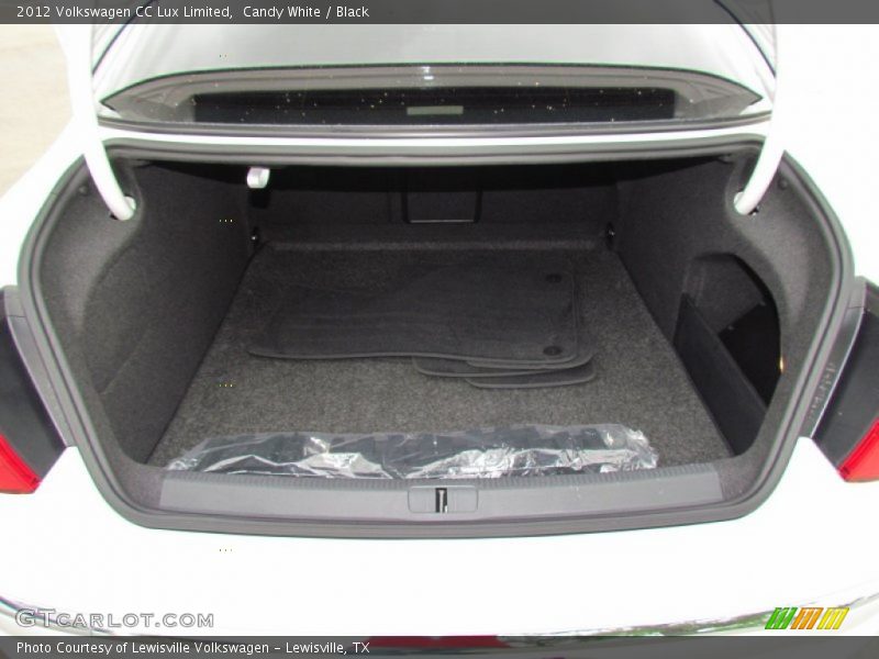 Candy White / Black 2012 Volkswagen CC Lux Limited