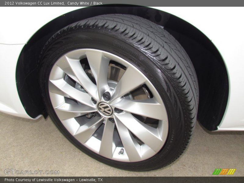 Candy White / Black 2012 Volkswagen CC Lux Limited