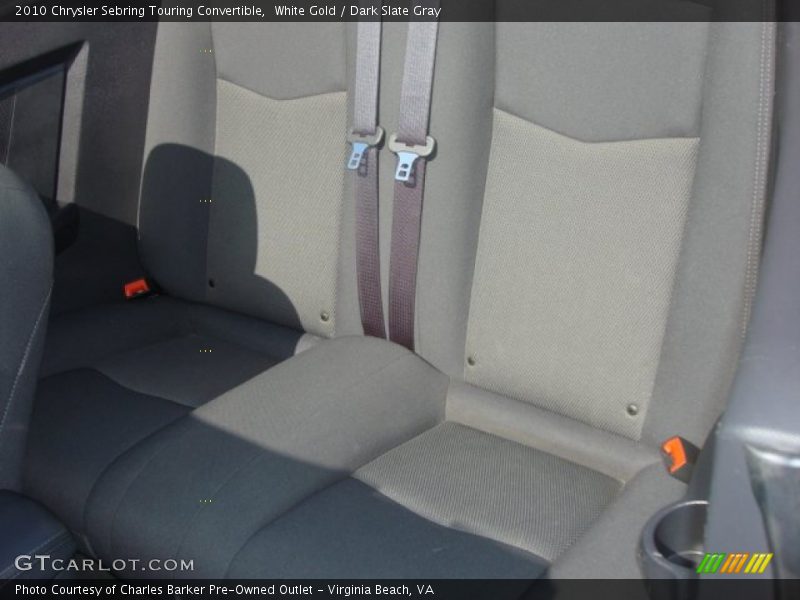 White Gold / Dark Slate Gray 2010 Chrysler Sebring Touring Convertible