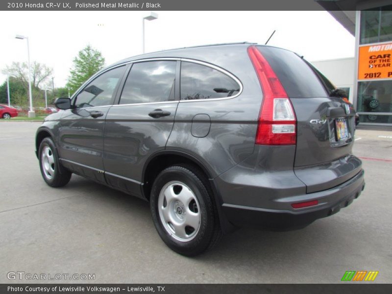Polished Metal Metallic / Black 2010 Honda CR-V LX