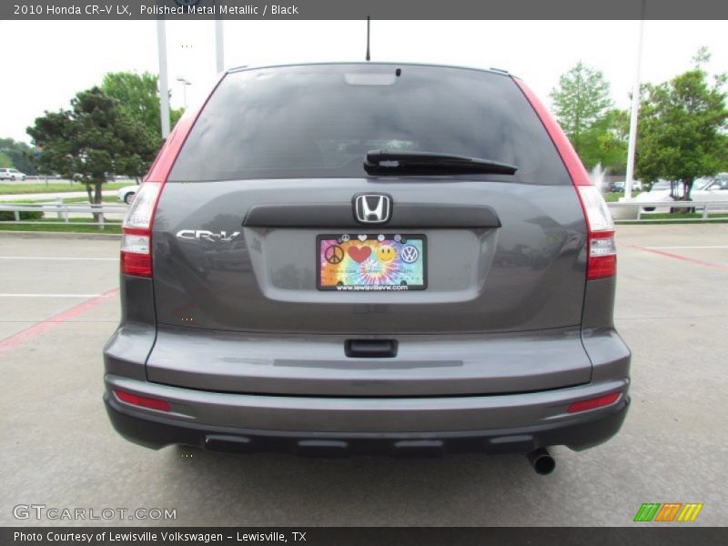 Polished Metal Metallic / Black 2010 Honda CR-V LX