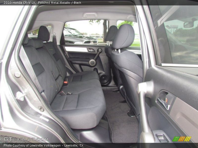 Polished Metal Metallic / Black 2010 Honda CR-V LX