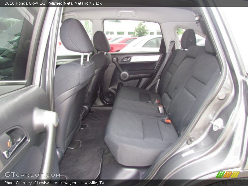 Polished Metal Metallic / Black 2010 Honda CR-V LX