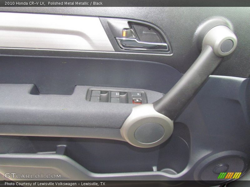 Polished Metal Metallic / Black 2010 Honda CR-V LX