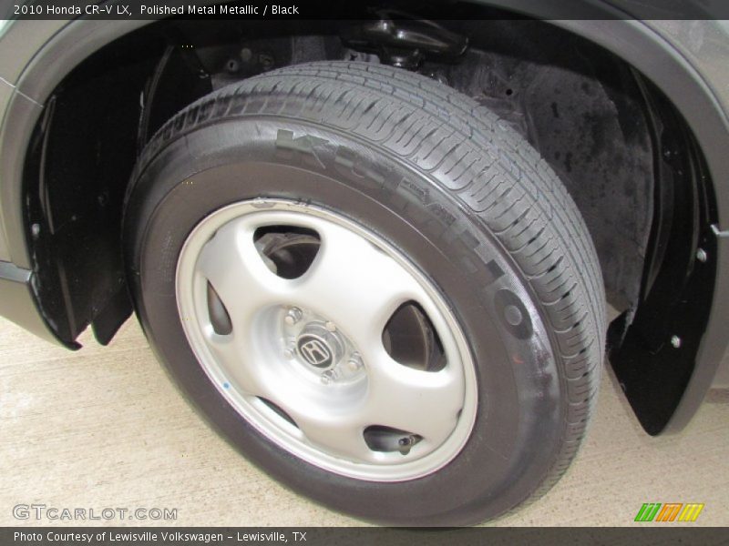 Polished Metal Metallic / Black 2010 Honda CR-V LX