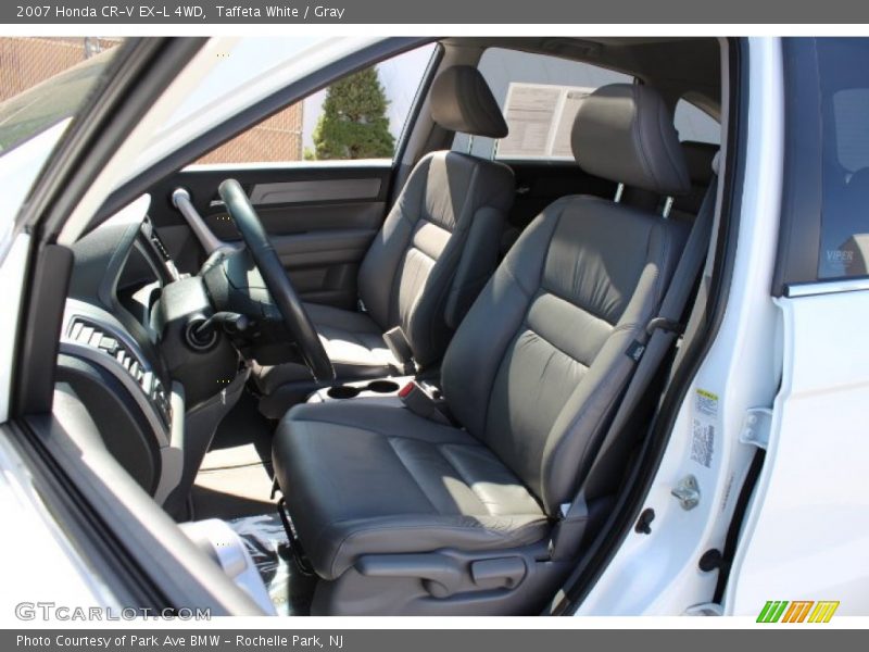 Taffeta White / Gray 2007 Honda CR-V EX-L 4WD