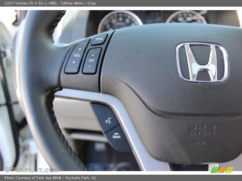 Taffeta White / Gray 2007 Honda CR-V EX-L 4WD