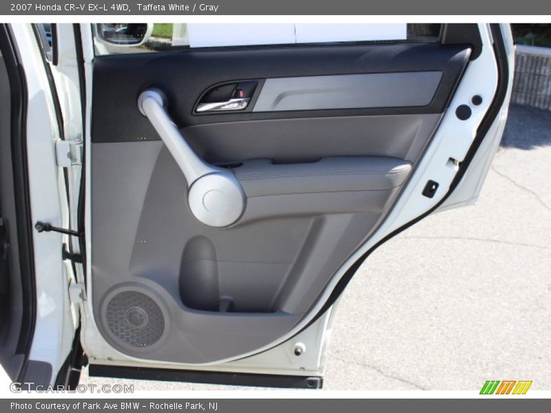 Taffeta White / Gray 2007 Honda CR-V EX-L 4WD