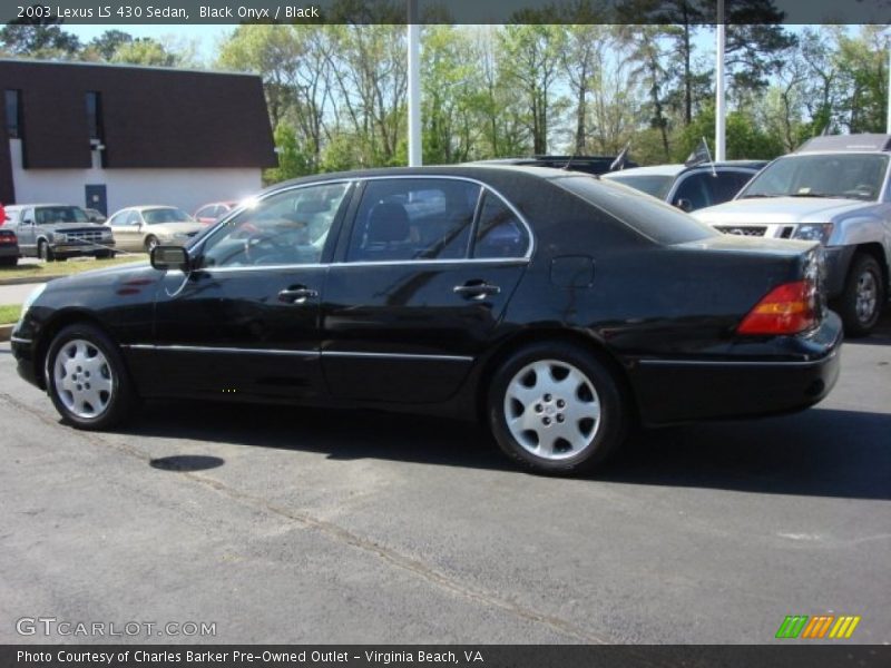 Black Onyx / Black 2003 Lexus LS 430 Sedan