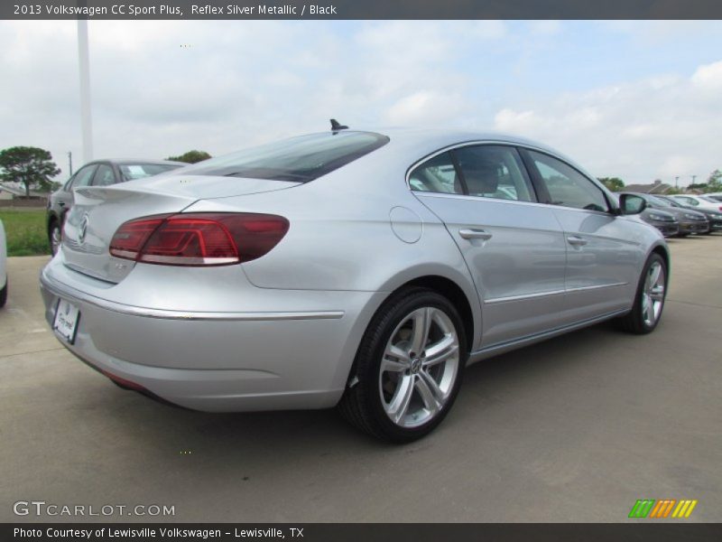 Reflex Silver Metallic / Black 2013 Volkswagen CC Sport Plus