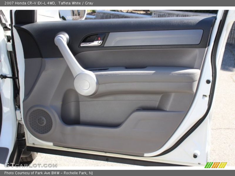 Taffeta White / Gray 2007 Honda CR-V EX-L 4WD