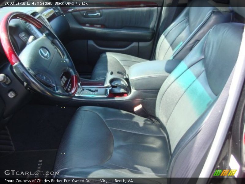 Black Onyx / Black 2003 Lexus LS 430 Sedan