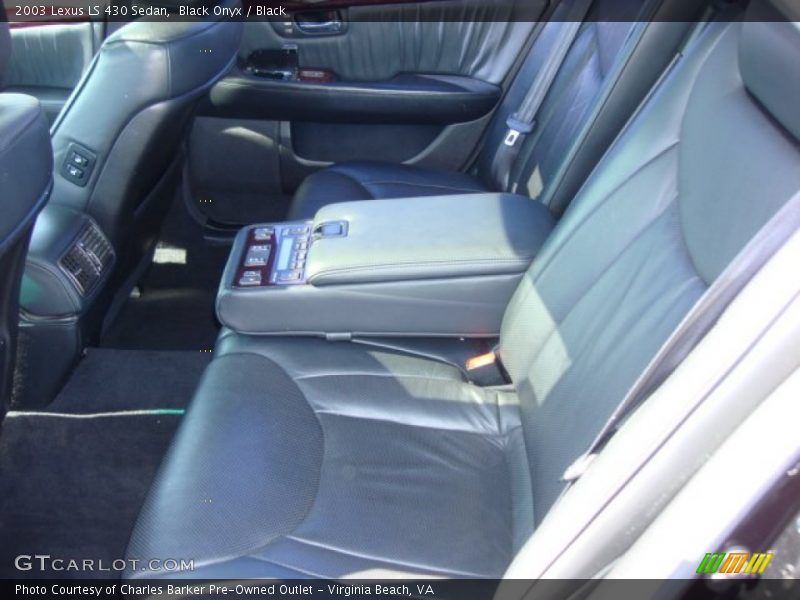 Black Onyx / Black 2003 Lexus LS 430 Sedan