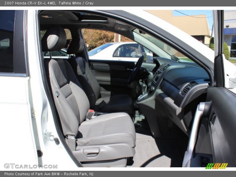 Taffeta White / Gray 2007 Honda CR-V EX-L 4WD