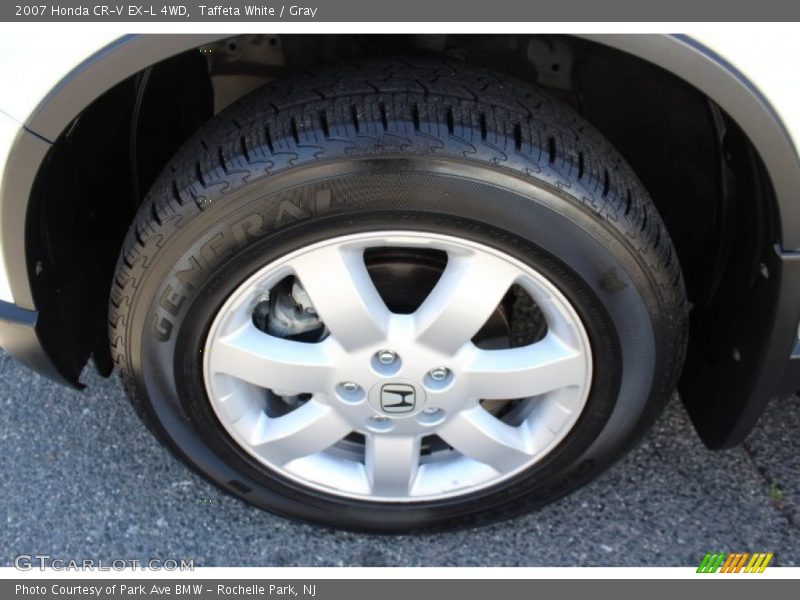 Taffeta White / Gray 2007 Honda CR-V EX-L 4WD