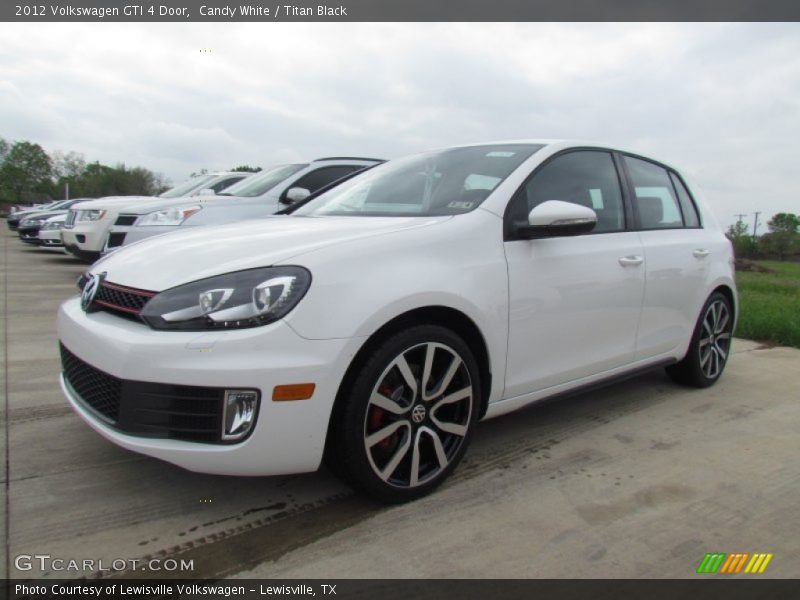 Candy White / Titan Black 2012 Volkswagen GTI 4 Door