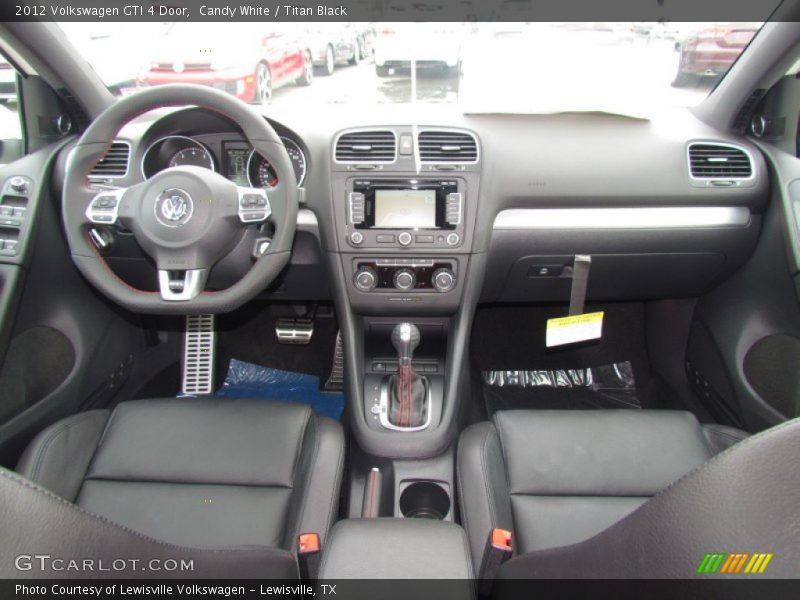 Candy White / Titan Black 2012 Volkswagen GTI 4 Door