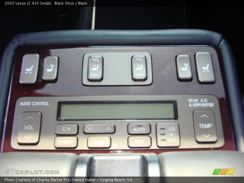 Black Onyx / Black 2003 Lexus LS 430 Sedan