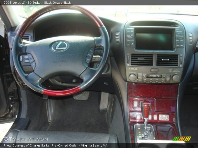 Black Onyx / Black 2003 Lexus LS 430 Sedan