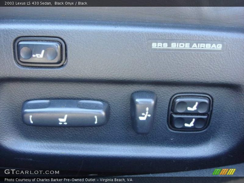 Black Onyx / Black 2003 Lexus LS 430 Sedan
