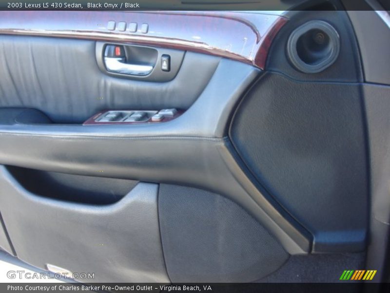 Black Onyx / Black 2003 Lexus LS 430 Sedan