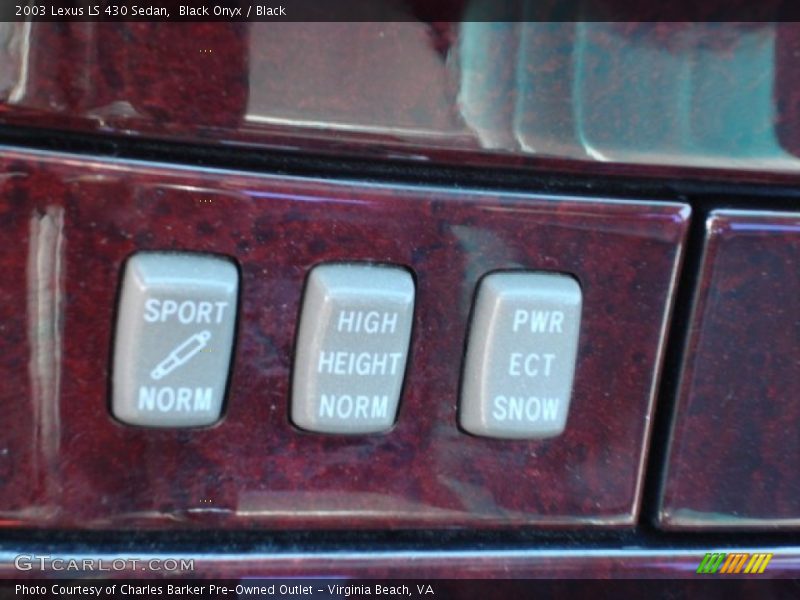 Black Onyx / Black 2003 Lexus LS 430 Sedan