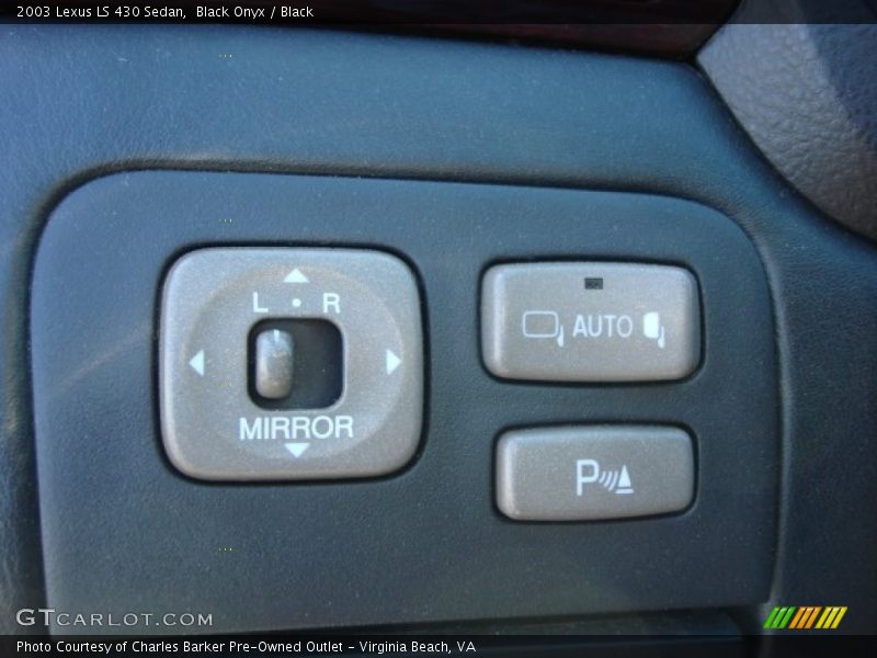 Black Onyx / Black 2003 Lexus LS 430 Sedan
