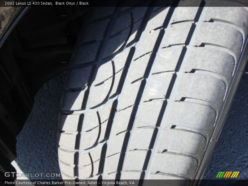 Black Onyx / Black 2003 Lexus LS 430 Sedan