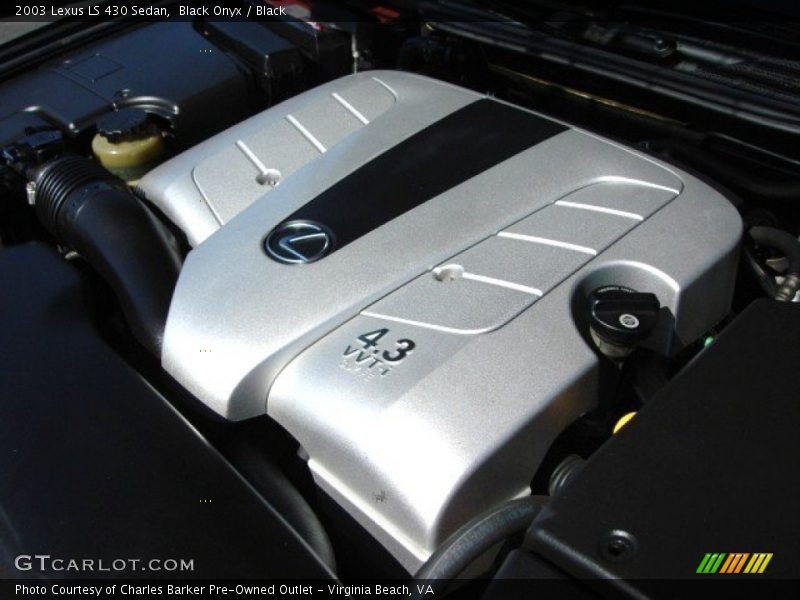 Black Onyx / Black 2003 Lexus LS 430 Sedan