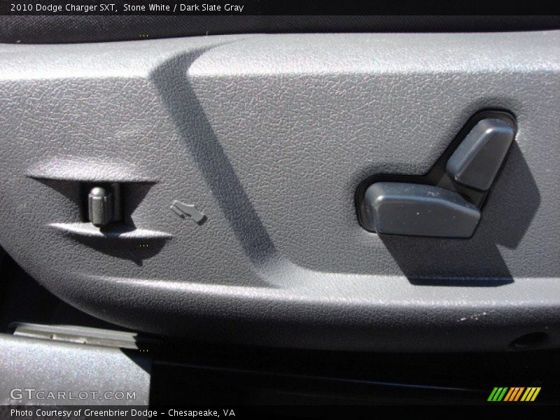 Stone White / Dark Slate Gray 2010 Dodge Charger SXT
