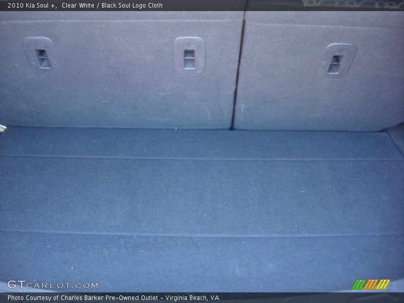 Clear White / Black Soul Logo Cloth 2010 Kia Soul +