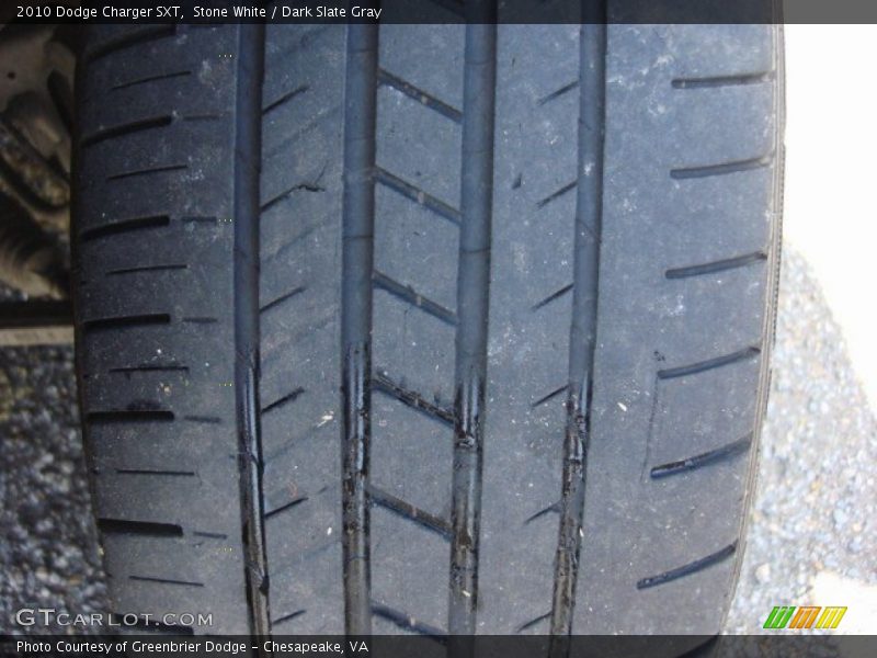 Stone White / Dark Slate Gray 2010 Dodge Charger SXT