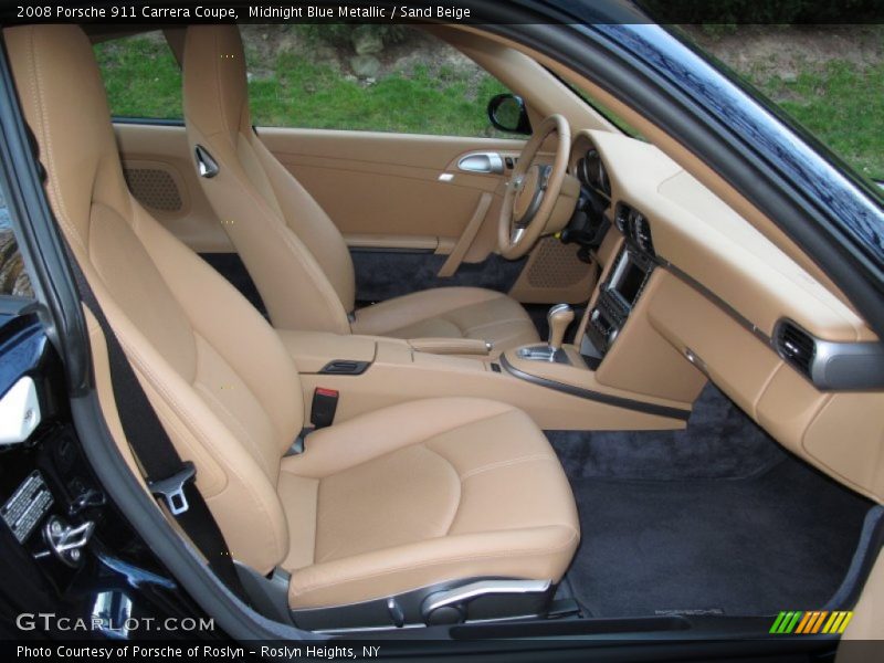 Front Seat of 2008 911 Carrera Coupe