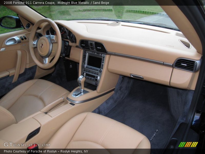 Dashboard of 2008 911 Carrera Coupe