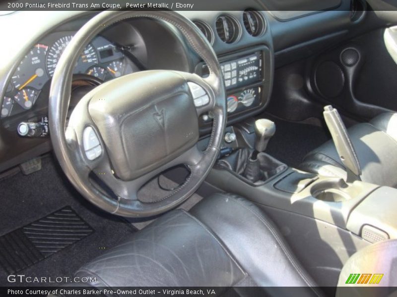  2000 Firebird Trans Am Coupe Ebony Interior