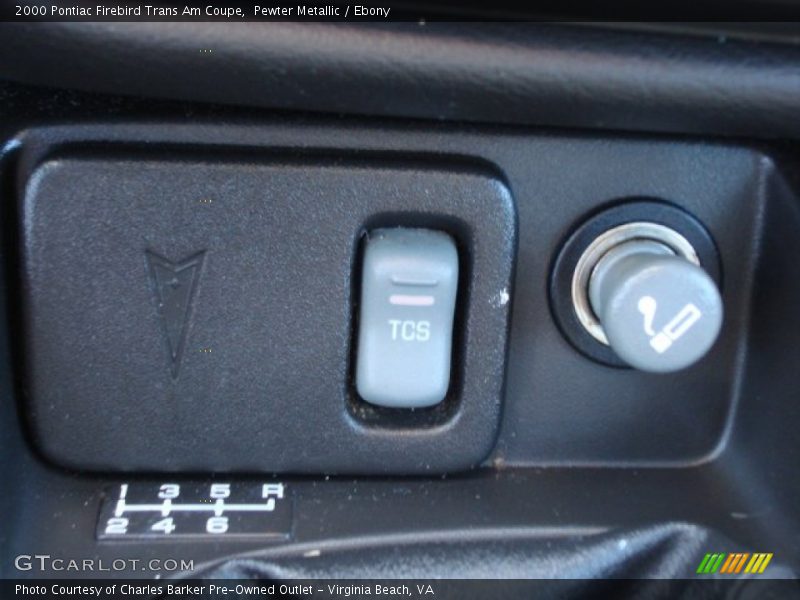 Pewter Metallic / Ebony 2000 Pontiac Firebird Trans Am Coupe