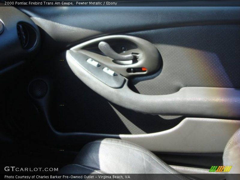 Pewter Metallic / Ebony 2000 Pontiac Firebird Trans Am Coupe