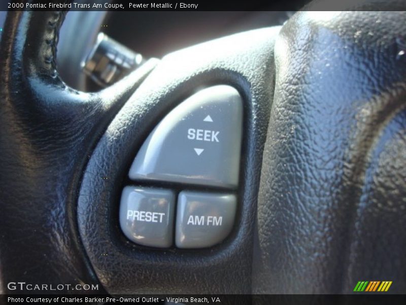 Pewter Metallic / Ebony 2000 Pontiac Firebird Trans Am Coupe