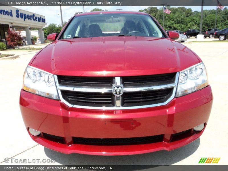  2010 Avenger R/T Inferno Red Crystal Pearl