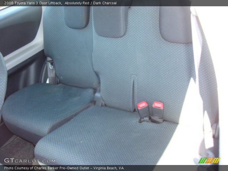Absolutely Red / Dark Charcoal 2008 Toyota Yaris 3 Door Liftback