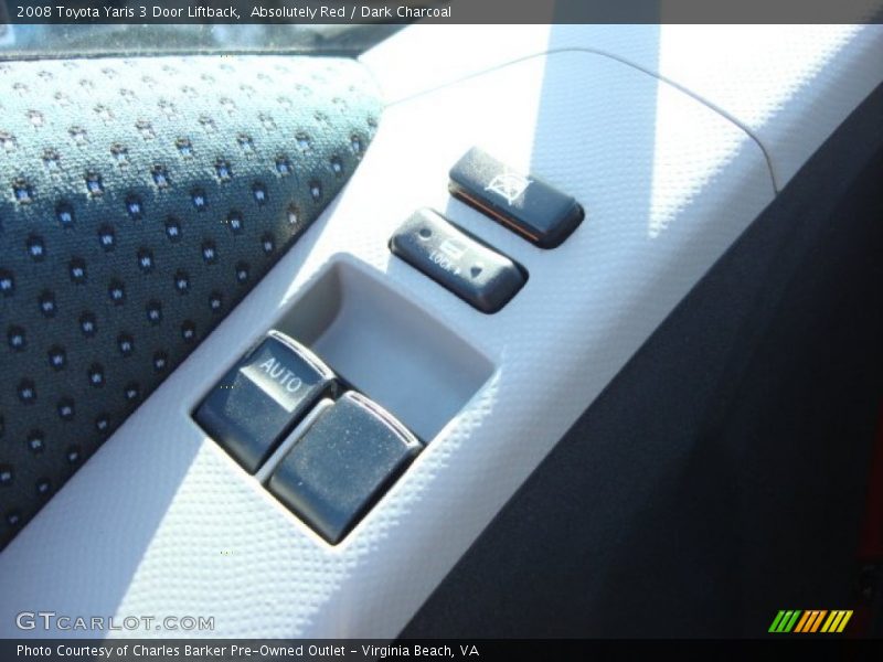 Absolutely Red / Dark Charcoal 2008 Toyota Yaris 3 Door Liftback