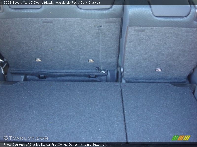 Absolutely Red / Dark Charcoal 2008 Toyota Yaris 3 Door Liftback